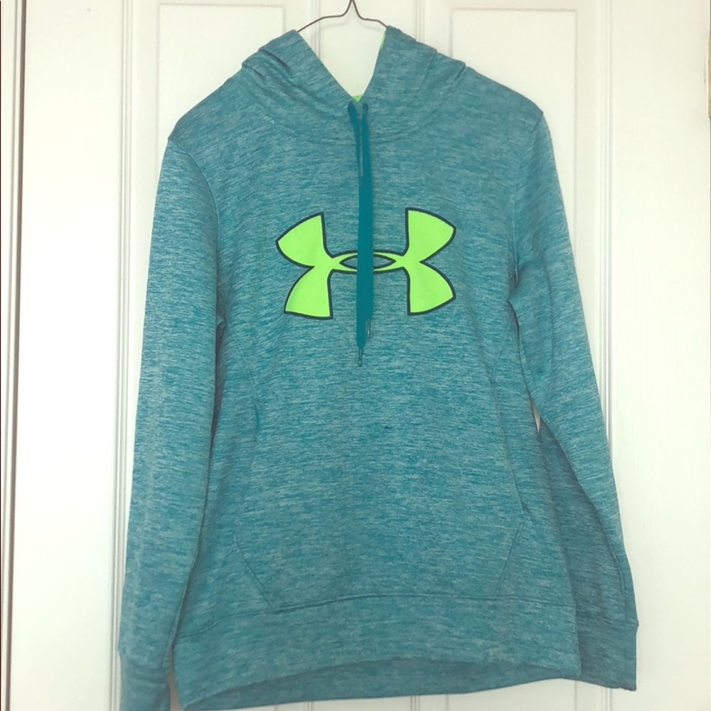 Teal/Green Under Armour Hoodie Pullover
